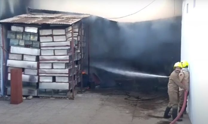 Fire Services Personnel Faced Tough Time Controlling Ammonia Gas Leak In Jammu Factory