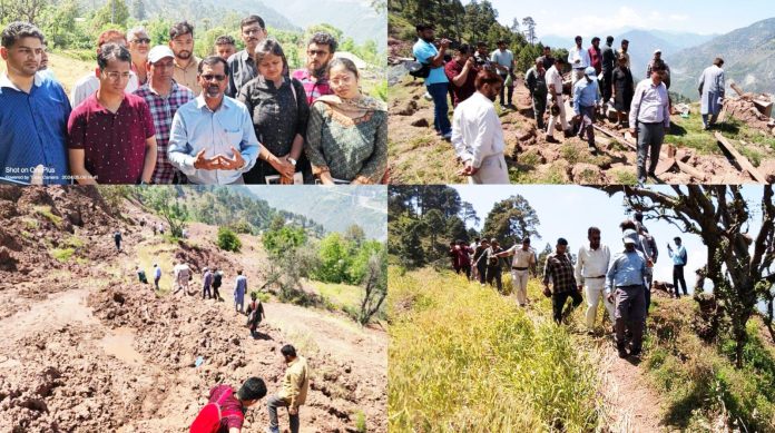 NDMA Expert Team Starts Survey Of Land Subsidence Affected Area Pernote