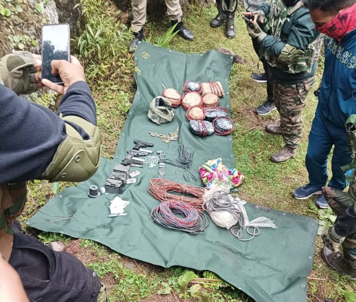 Arms, Ammunition Recovered From Terrorist Hideout In J&K's Reasi