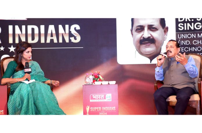 Union Minister Dr. Jitendra Singh in an exclusive conversation at 