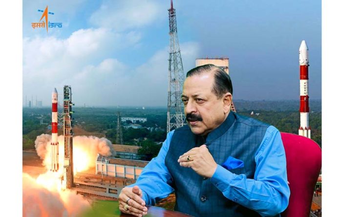Union Minister Dr Jitendra Singh speaking after the successful launch of 