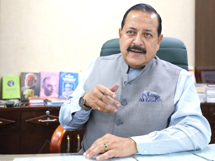 Union Minister Dr Jitendra Singh in an elaborate media interview.