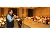 Union Minister Dr. Jitendra Singh addressing joint meeting of 5th phase Lok Sabha constituencies at Kolkata. Also seen are BJP National Secretary Sunil Bansal, BJP State President Sukanta Majumdar, State General Secretary (Org) Amitabh Chakraborty, National Secretary BJP Arivind Menon and others.