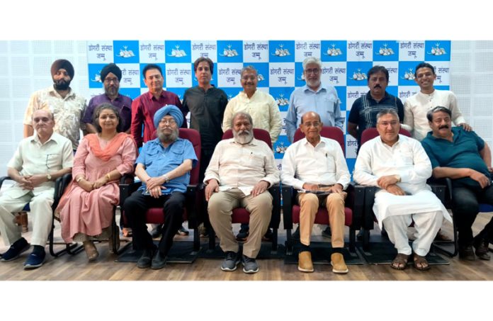 Participants of Kavi Goshthi by Dogri Sanstha Jammu.