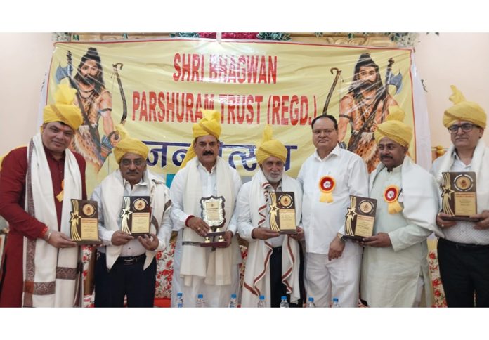 Guests during Bhagwan Parshuram incarnation day celebration by SBPT.