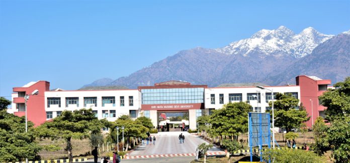 A view of SMVDU campus.