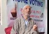 Visually Impaired Man First In Kashmir Valley To Use Poll Panel's Home Voting Facility