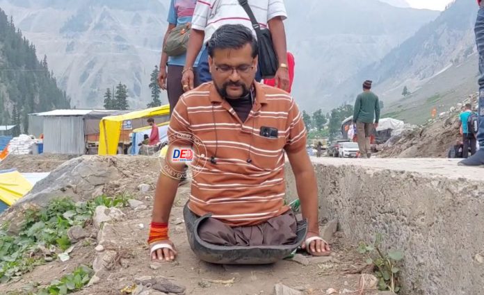 On 12th Amarnath Yatra, Double Amputee From Jaipur Vows To Keep Coming Back