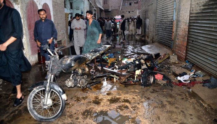Blast in Pakistan's Hyderabad claims 12 lives