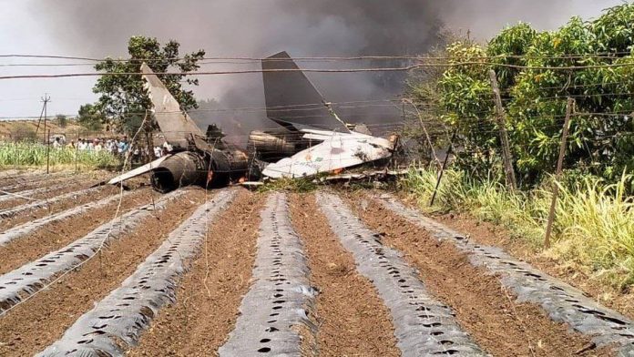 Sukhoi Fighter Jet Of IAF Crashes; Pilot, Co-Pilot Eject Safely