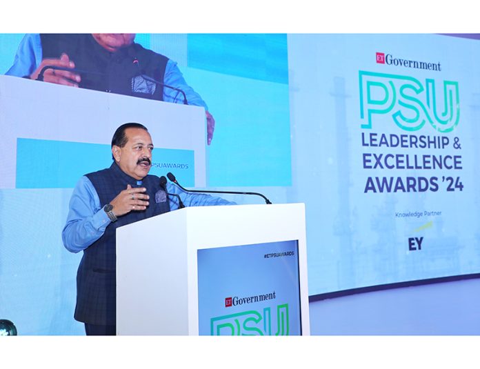 Union Minister Dr Jitendra Singh speaking as chief guest at the 