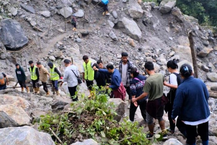 More than 200 stranded tourists evacuated from Sikkim’s Lachung