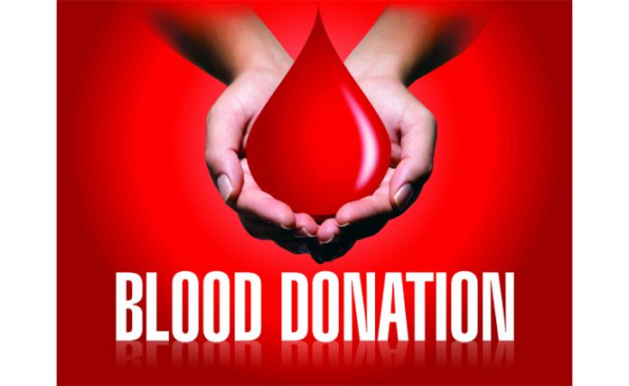 Blood donation camp held at Wave Mall