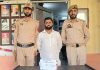 Narcotic Smuggler Irshad Ahmed arrested by Ramban Police on Tuesday.