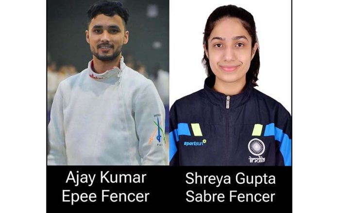 Two J&K Fencers selected for BRICS Games