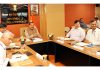 Union Minister Dr Jitendra Singh chairing a meeting of the Department of Science & Technology at New Delhi on Saturday.