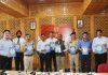 DGP RR Swain releasing Urdu Compendium on New Criminal Laws in Srinagar on Tuesday.