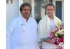 JKPCC working president, Raman Bhalla during a meeting with Rahul Gandhi in Delhi.