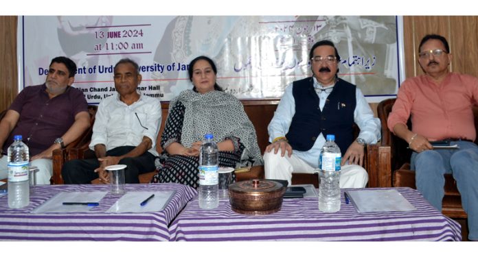 Ajatshatru Singh and others during a seminar.