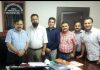 Delegation of Plus 2 Lecturers' Forum meeting with Director School Education Jammu.