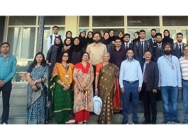 SMVDU faculty with KU Design Your Degree Team during interaction programme.