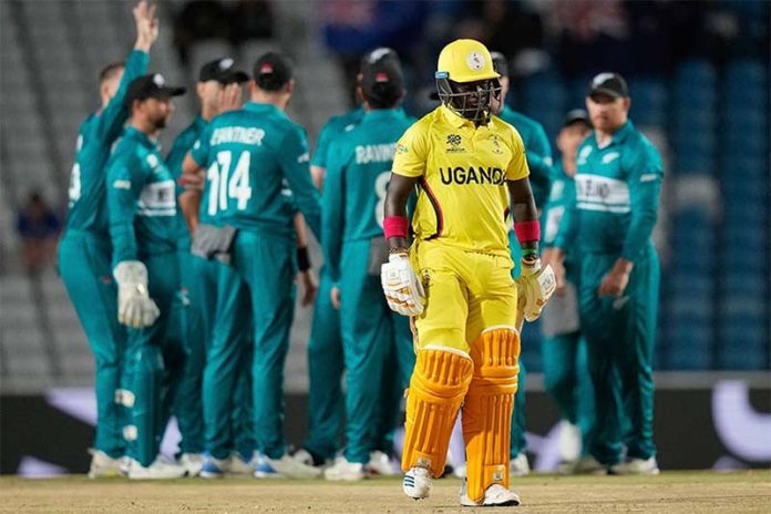 T20 World Cup: New Zealand hammer Uganda by 9 wickets