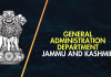 J&K Govt Orders Transfers And Postings Of Several Officers