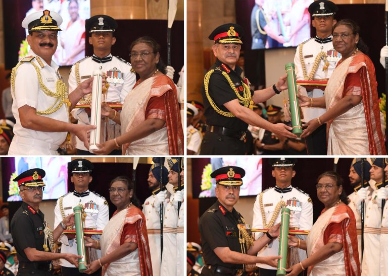 Prez Confers 94 Distinguished Service Decorations; PVSM For Army Chief ...