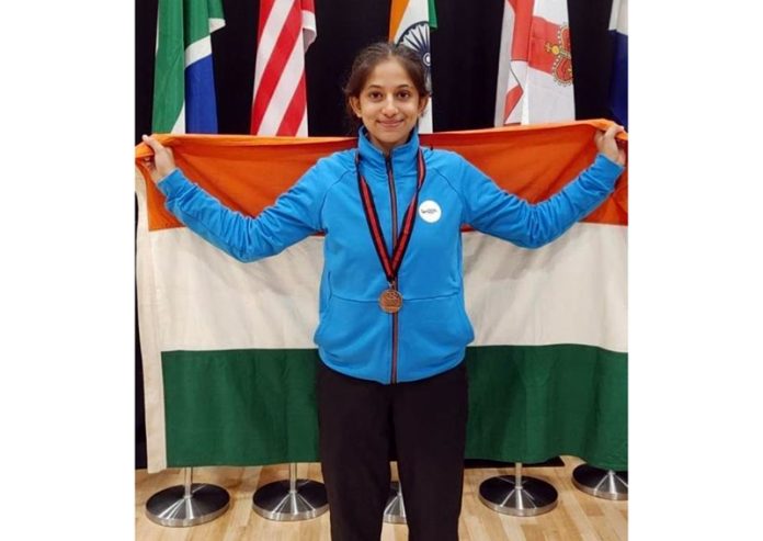 Ace fencer Chhavi wins bronze in team event in New Zealand