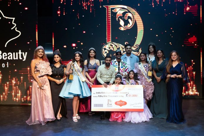Sanvi Gupta D/o Surbhi Gupta and Satyam Gupta brought laurels to J&K by shining at India's Kids Superstar 2024. Student of Class 1st of KC Public School Jammu, Sanvi won the competition in junior category and received a cheque of Rs 51,000 from dignitaries. The India's Kids Superstar 2024 competition was held at Delhi which was organised by Sharad Chaudhary of Dream Dance Studio. Neha Dhupia, Anubha Vashisth, Shilpa Chaku Handoo MD Desi Rockstar, and Isha Sharma served as the event's judges. Sanvi stated that this journey would not have been possible without the help of her family, 