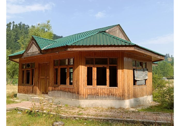 A view of dilapidated hut in Handwara area of Kupwara. -Excelsior/Aabid Nabi