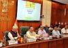 Union Minister Dr Jitendra Singh, flanked by Union Home Secretary Ajay Bhalla, speaking after launching the e-Book Civil List 2024 of IAS officers at New Delhi on Tuesday.