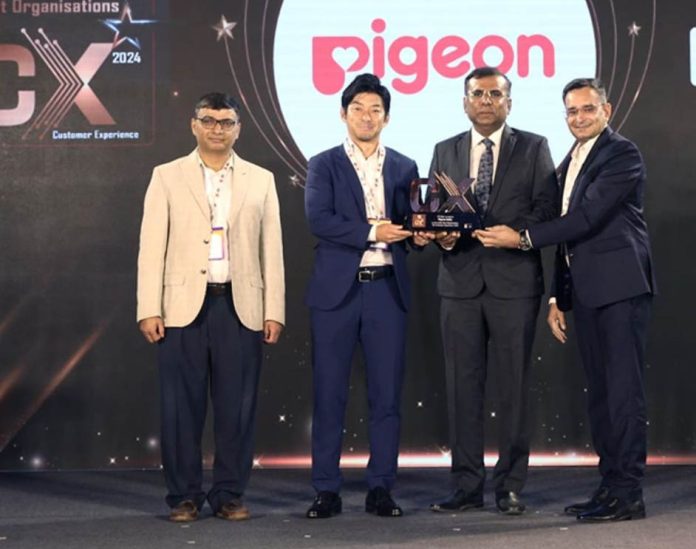 Pigeon India Receives Prestigious Economic Times Award for Best organization for Customer Experience 2024