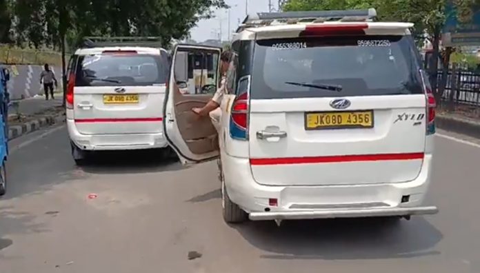 Two Cabs With Identical Registration Number Seized In Jammu