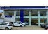 An external view of the newly renovated Tata EMO showroom at Omara Morh, Udhampur.