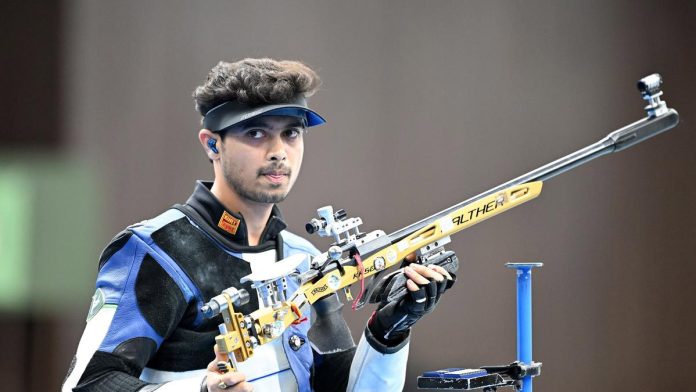 Swapnil Kusale Clinches India's First Ever 50m Rifle 3 Positions Olympic Bronze