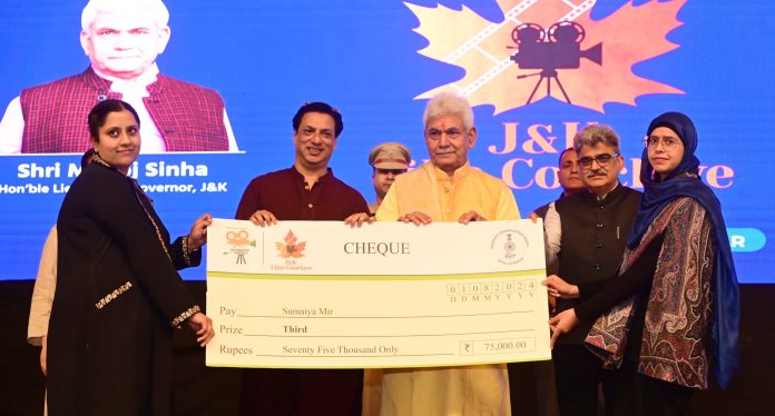LG Manoj Sinha Inaugurates J&K Film Conclave, Unveils J&K Film Policy 2024