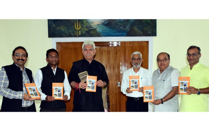 LG Manoj Sinha releasing a book on Saturday.