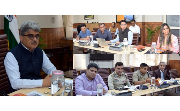 CS assesses preparedness of Tourism Deptt to hold Kashmir Marathon 2024