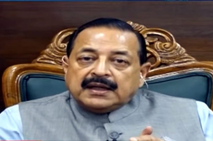 Union Minister Dr Jitendra Singh in an exclusive interview at New Delhi on Monday.