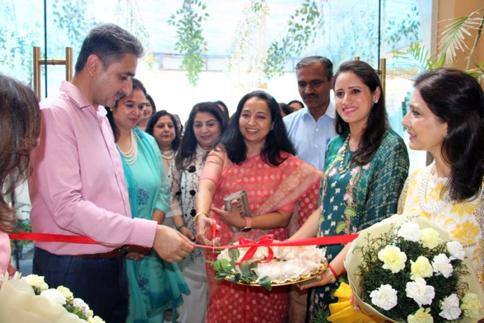 Director JKTPO, Khalid Jahangir inaugurating ‘Vibrant Verve-Season 2’ at Jammu on Saturday. -Excelsior/Rakesh