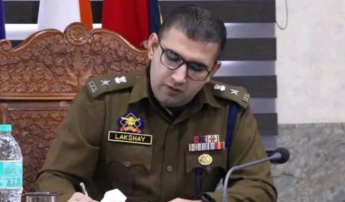 IPS Officer Lakshay Sharma Relieved From Jammu And Kashmir