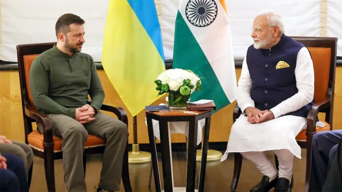 PM Modi meets Ukrainian President Zelenskyy in New York