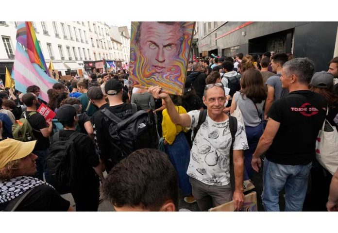 Protesters rally in France against Barnier's appointment as prime minister