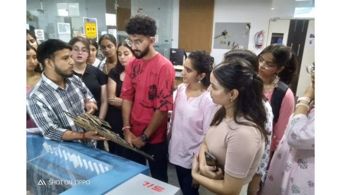 SMVDU students getting learning experience at IIT Jammu.