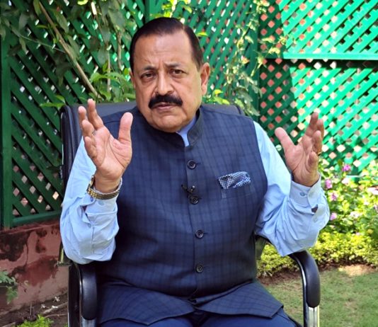 Union Minister Dr Jitendra Singh in an exclusive interview to a national news channel.