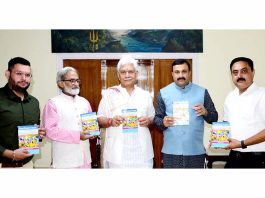 LG Manoj Sinha releasing a book on Friday.