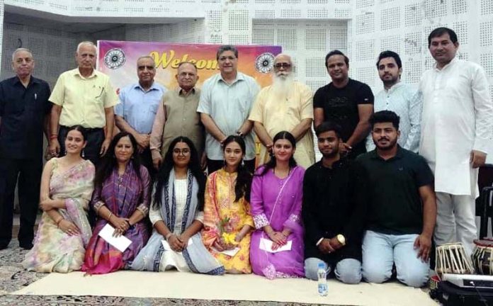 Members of CGPWA posing along with the singers during a function organized on Friday.