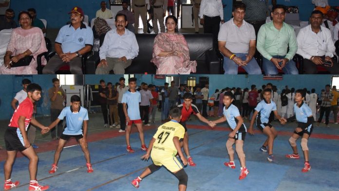 Udhampur | DC inaugurates District Kabaddi championship for Boys & Girls