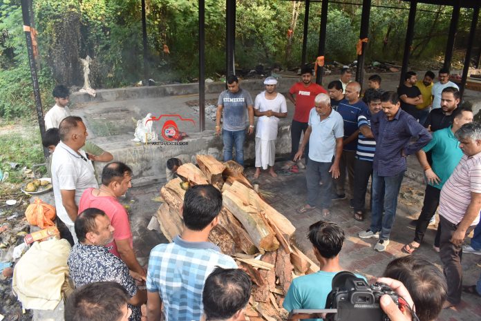 Last Rites Ceremony Of Terror Attack Victim Held In Jammu